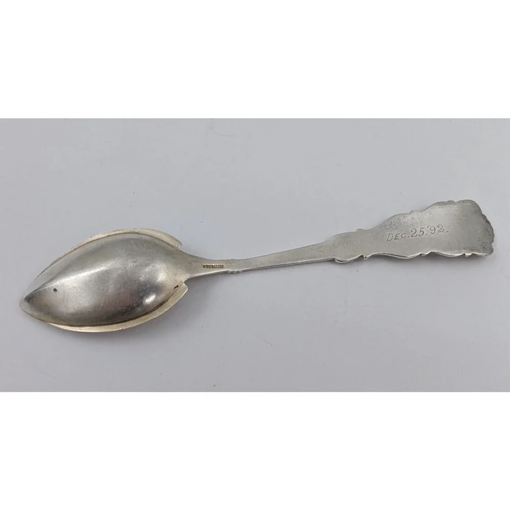 Sterling Silver Citrus Grapefruit Spoon 5-3/4